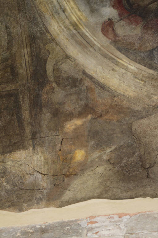 Angioletto con clipeo (dipinto) di Giugno, Francesco (fine/inizio sec. XVI)