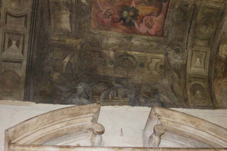 Figura femminile con angioletto (dipinto) di Giugno, Francesco (fine/inizio sec. XVI)