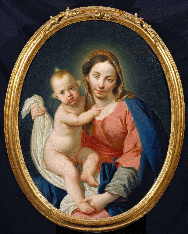 Madonna con il Bambino (dipinto) di Ceruti, Giacomo (secondo quarto sec. XVIII)