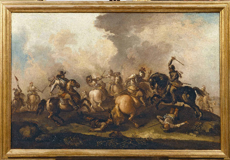Battaglia (dipinto) di Marini, Antonio Maria (primo quarto||fine sec. XVIII||sec. XVII)