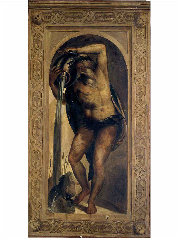 ACHELOO (dipinto) di Trainini, Vittorio (sec. XX)