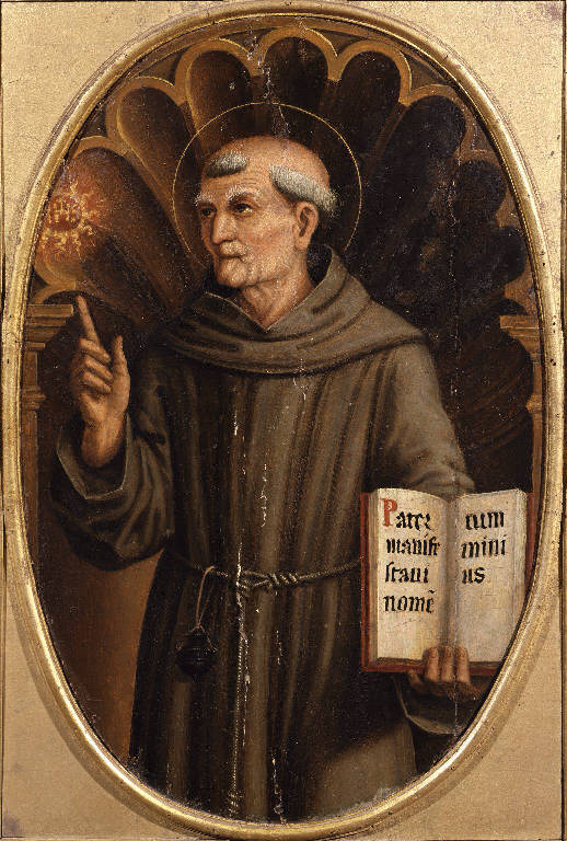 San Barnaba, San Bernardino da Siena (dipinto) di Boselli Antonio (inizio sec. XVI)