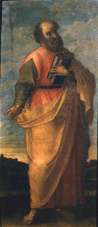 San Paolo di Tarso (dipinto) di Prata, Francesco (attribuito) (sec. XVI)