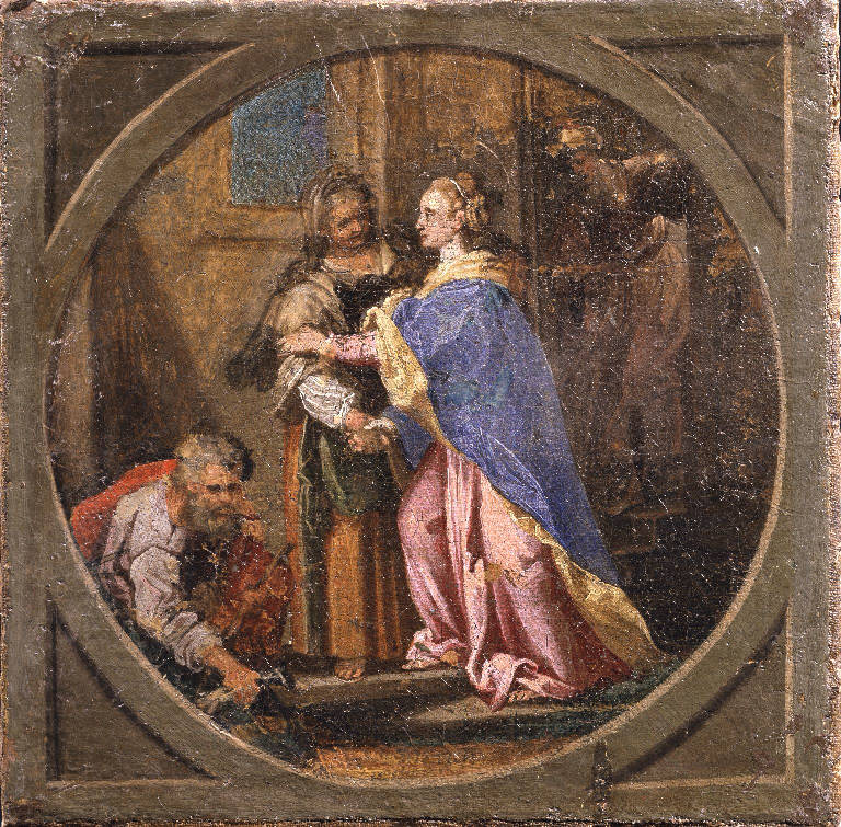 Visitazione (dipinto) di Heintz Joseph il Giovane (sec. XVII)