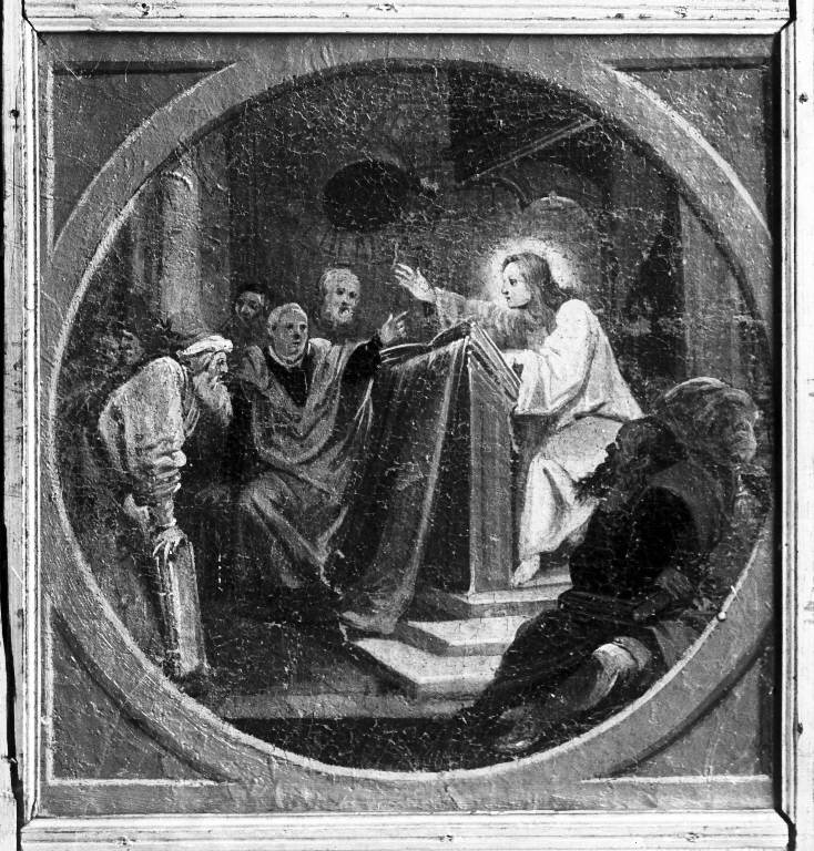 Disputa di Gesù con i dottori del tempio (dipinto) di Heintz Joseph il Giovane (sec. XVII)