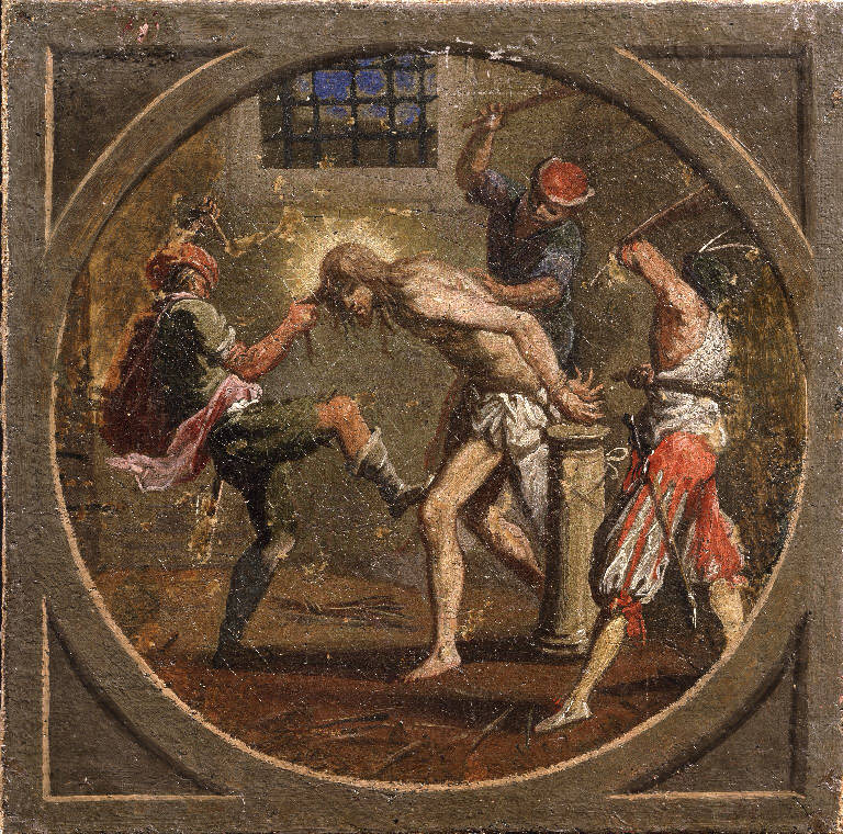 Flagellazione di Cristo (dipinto) di Heintz Joseph il Giovane (sec. XVII)