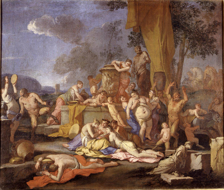 Baccanale (dipinto) di Carpioni Giulio (sec. XVII)