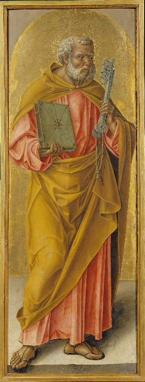 San Pietro apostolo (dipinto) di Vivarini Bartolomeo (sec. XV)