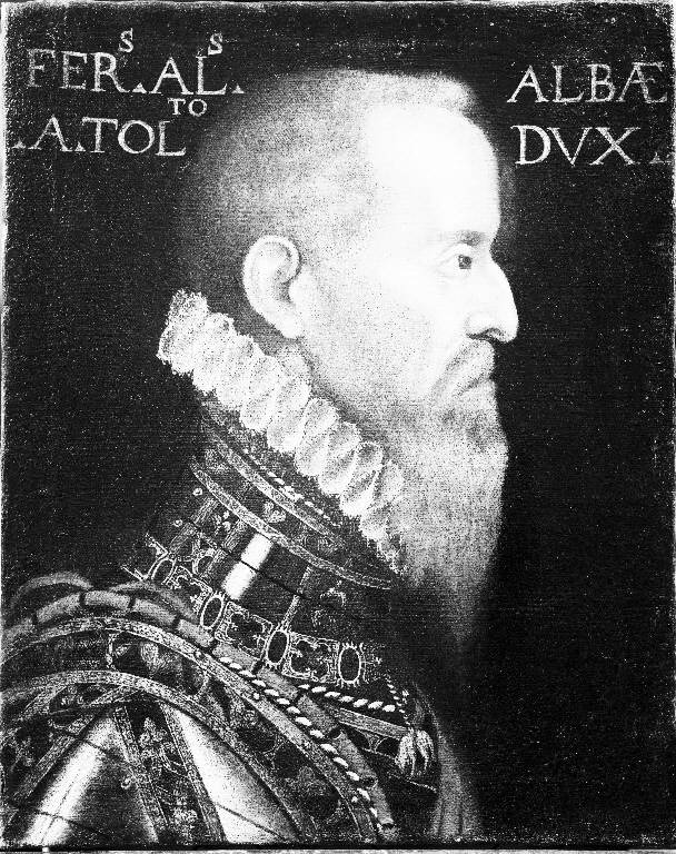 Ritratto del duca Fernando Alvarez de Toledo (dipinto) - ambito milanese (sec. XVI)