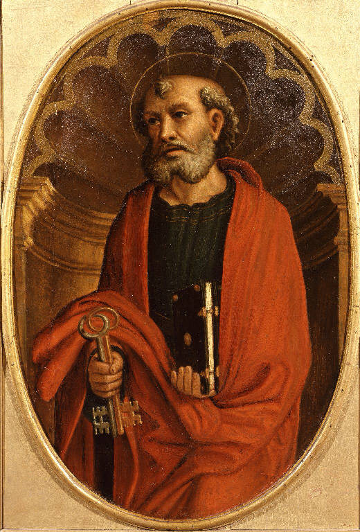 San Pietro apostolo (dipinto) di Boselli Antonio (inizio sec. XVI)