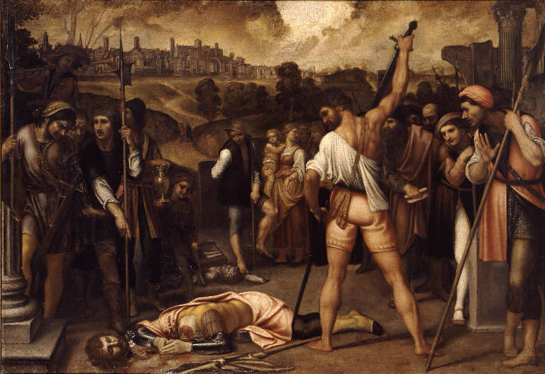 Decapitazione di Sant'Alessandro (dipinto) di Talpino Enea detto Salmeggia (sec. XVII)