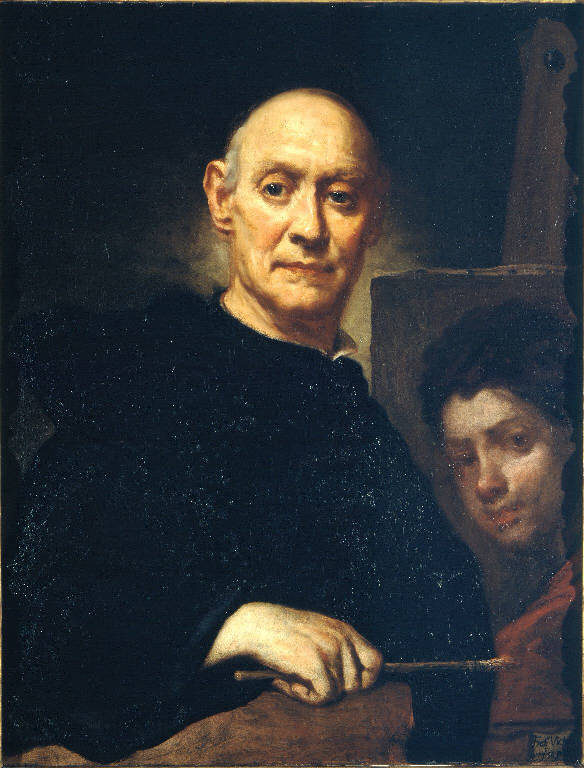 Autoritratto di Fra' Galgario (dipinto) di Ghislandi Vittore detto Fra' Galgario (sec. XVIII)