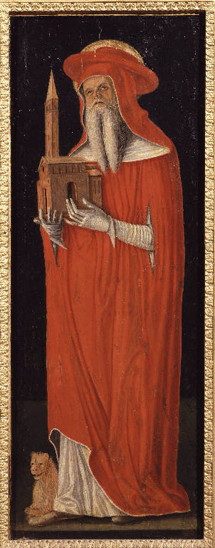 San Girolamo (dipinto) - ambito bergamasco (sec. XV)
