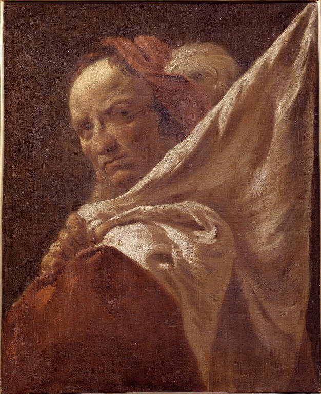 Portabandiera (dipinto) di Cappella Francesco detto Daggiù (sec. XVIII)