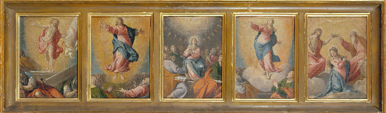 Pentecoste (dipinto) di Maffeo da Verona (fine sec. XVI)