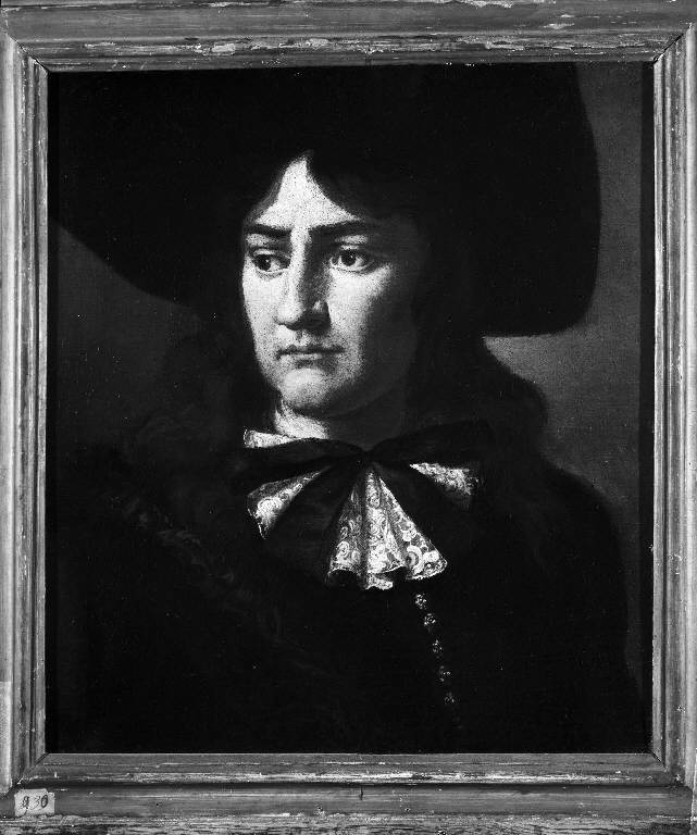 Ritratto d'uomo (dipinto) di Gennari Benedetto il Giovane (attribuito) (sec. XVII)