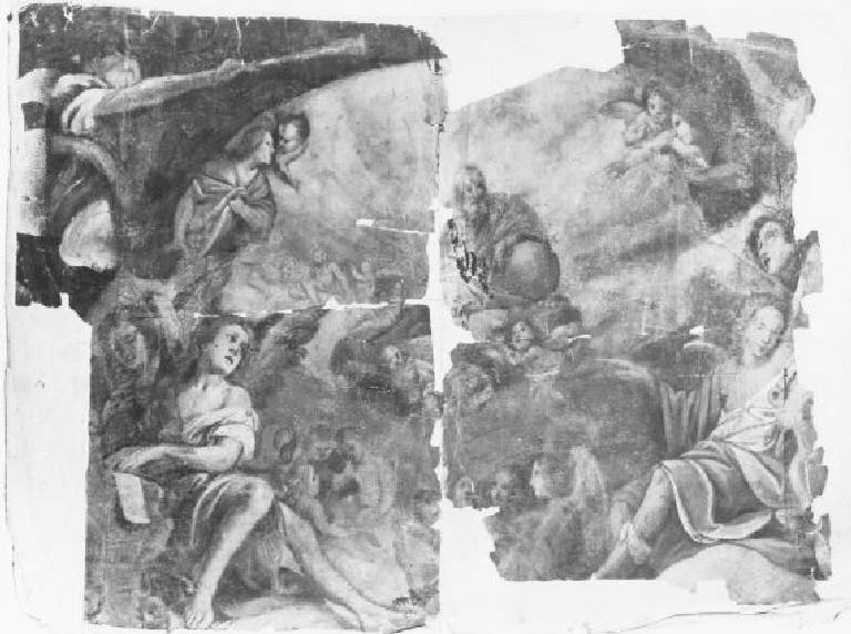Giudizio Universale (dipinto) di Orelli Vincenzo Angelo (ultimo quarto sec. XVIII)