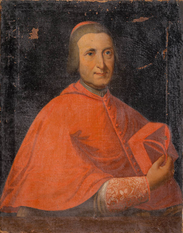 ritratto del cardinale Francesco Carrara (dipinto) - ambito bergamasco (sec. XVIII)