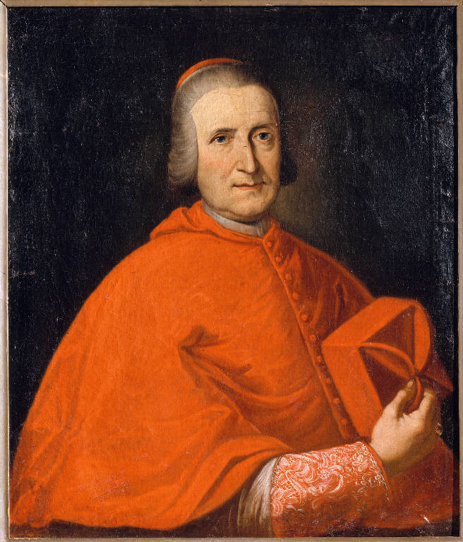 ritratto del cardinale Francesco Carrara (dipinto) - ambito bergamasco (fine sec. XVIII)