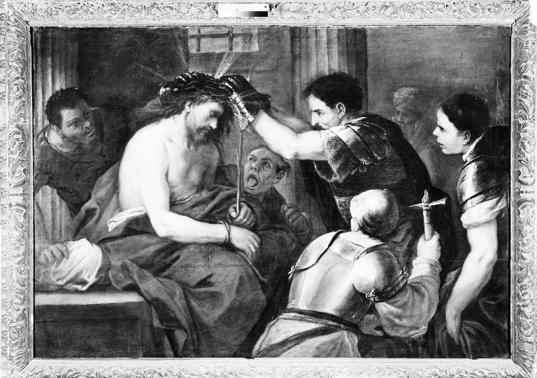 Cristo deriso (dipinto) di Giordano Luca (maniera) (sec. XVII)