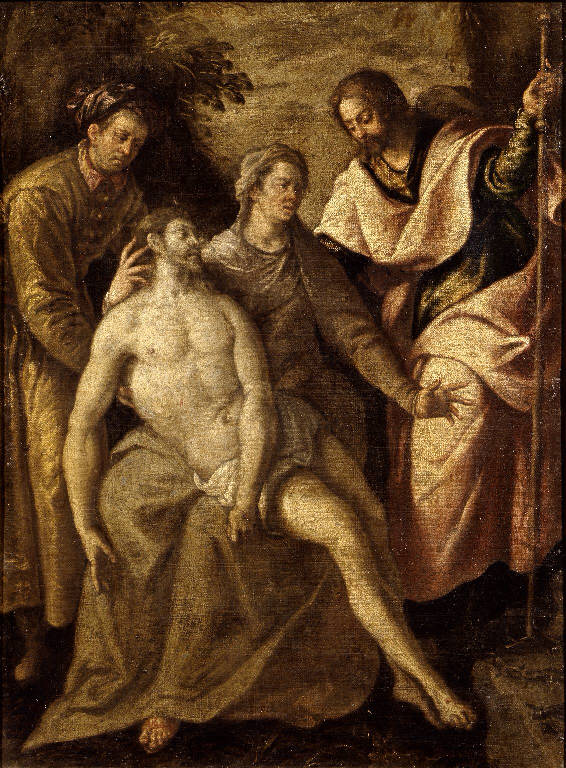 Compianto sul Cristo morto (dipinto) - ambito veneto (fine sec. XVI)