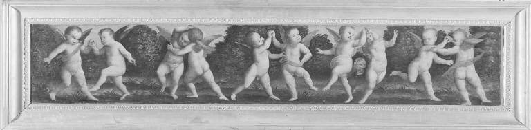 Amorini che danzano (dipinto) di Ferrari Gaudenzio (sec. XVI)