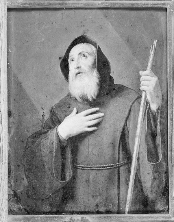 San Francesco di Paola (dipinto) di Cagnacci Guido (cerchia) (sec. XVII)