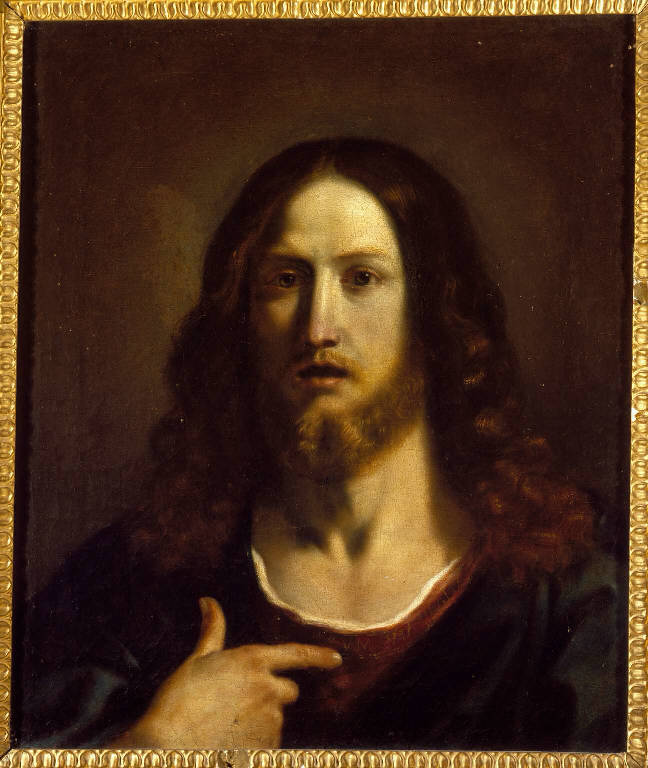 Cristo redentore (dipinto) di Barbieri Giovan Francesco detto Guercino (sec. XVII)