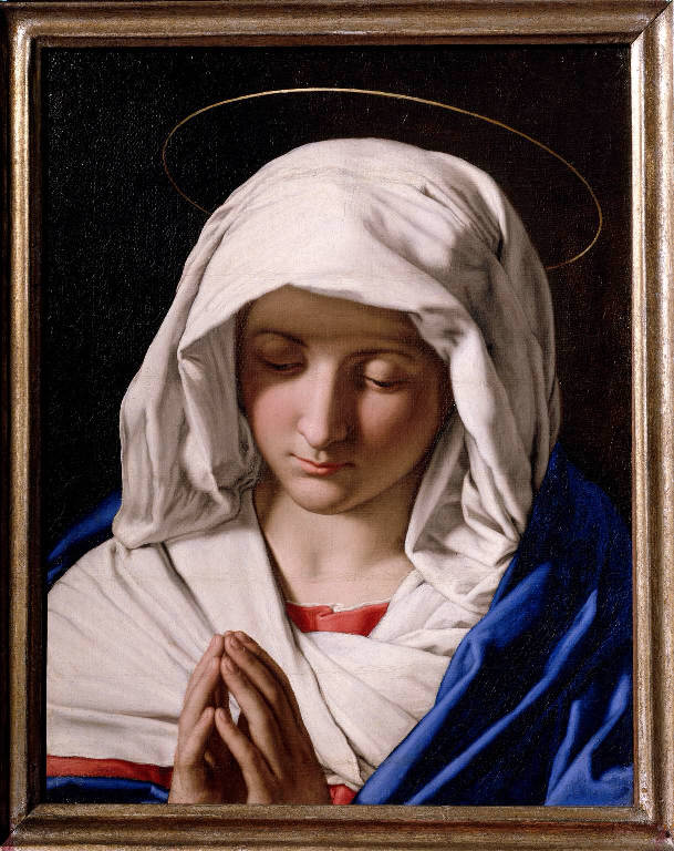 Madonna orante (dipinto) di Salvi Giovanni Battista detto Sassoferrato (sec. XVII)