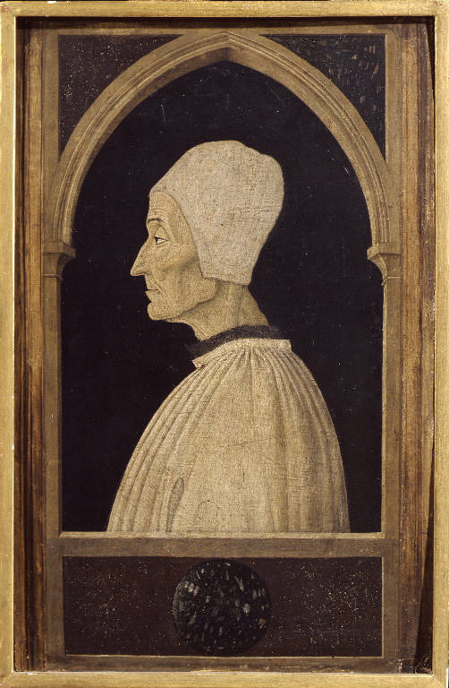 Ritratto del patriarca veneziano Beato Lorenzo Giustiniani (dipinto) - ambito veneziano (sec. XV)
