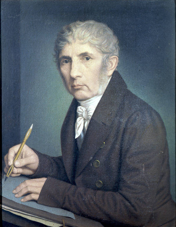 Autoritratto di Giuseppe Poli (dipinto) di Poli Giuseppe (sec. XIX)