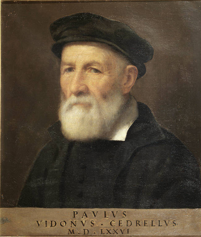 Ritratto di Paolo Vidoni Cedrelli (dipinto) di Moroni Giovan Battista (sec. XVI)