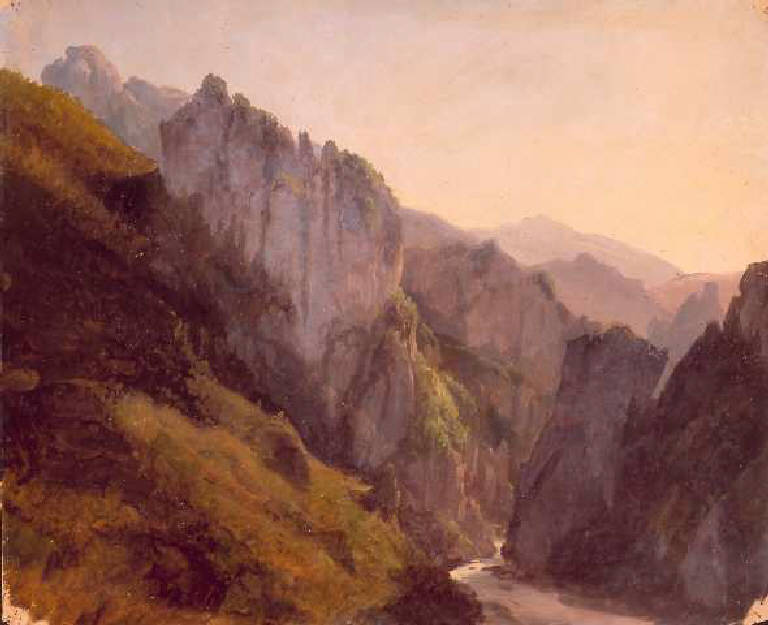 Valle Taleggio (dipinto) di Rosa Costantino (terzo quarto sec. XIX)