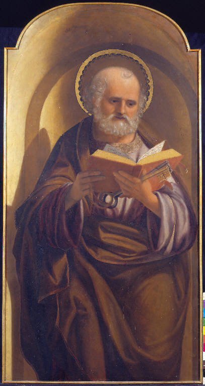 San Pietro (dipinto) di Previtali Andrea (sec. XVI)