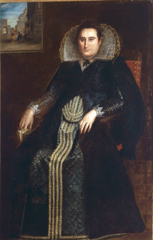 Ritratto di donna (dipinto) di Zucco Francesco (sec. XVII)