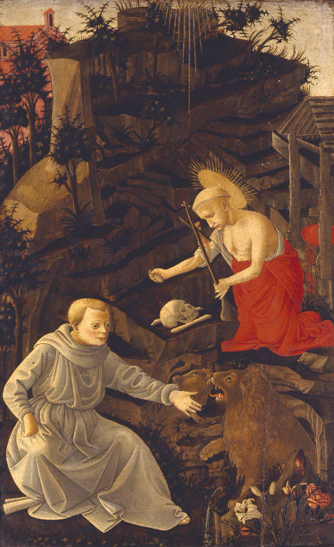 San Girolamo penitente (dipinto) - ambito fiorentino (seconda metà sec. XV)