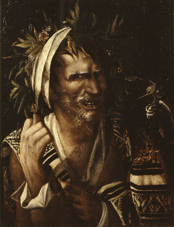 Figura maschile allegorica (dipinto) di Bazzi Giovanni Antonio detto Sodoma (sec. XVI)