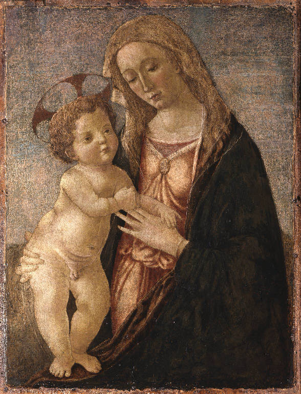Madonna con Bambino (dipinto) - ambito fiorentino (ultimo quarto sec. XV)