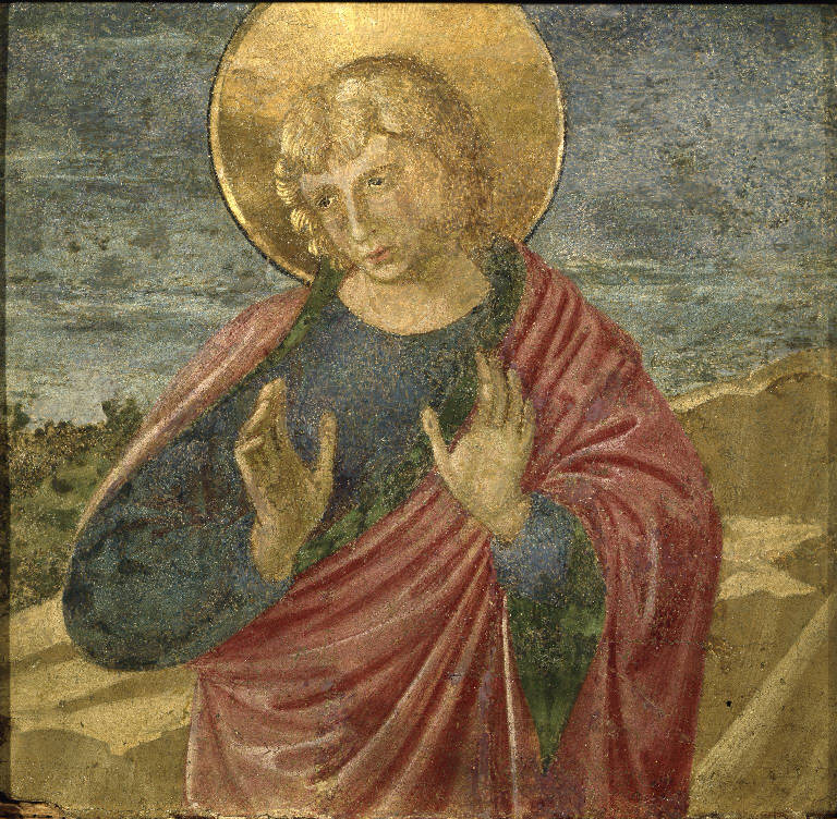 San Giovanni Evangelista (?) (dipinto) di Benozzo di Lese detto Benozzo Gozzoli (sec. XV)