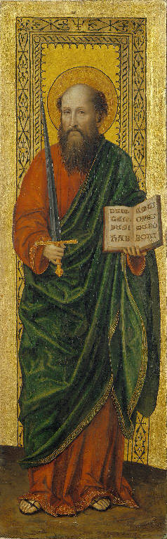 San Paolo (dipinto) di Ambrogio da Fossano detto Bergognone (sec. XV)