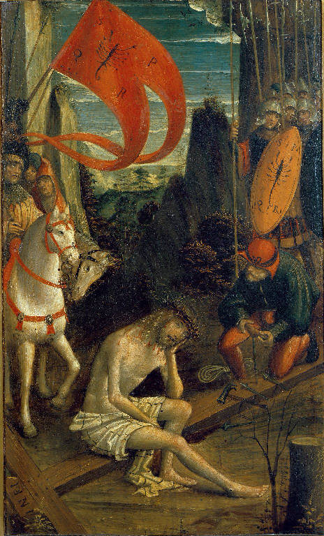 Cristo in agonia (dipinto) di Ferrari Defendente (sec. XVI)