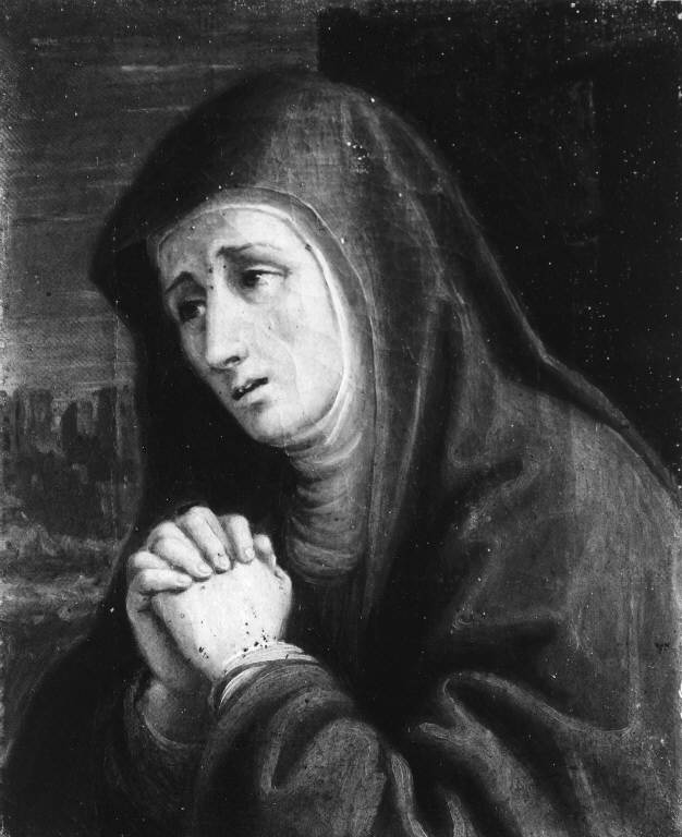 Madonna Addolorata (dipinto) - ambito lombardo (sec. XVII)