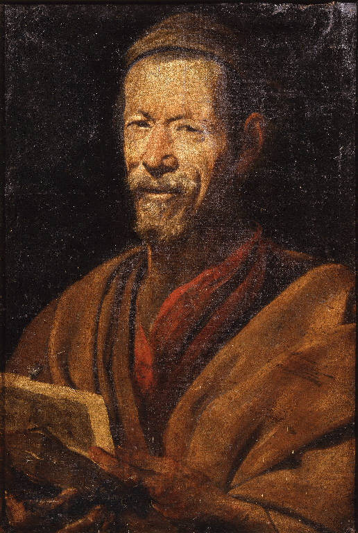 Ritratto d'uomo anziano (dipinto) - ambito genovese (sec. XVII)