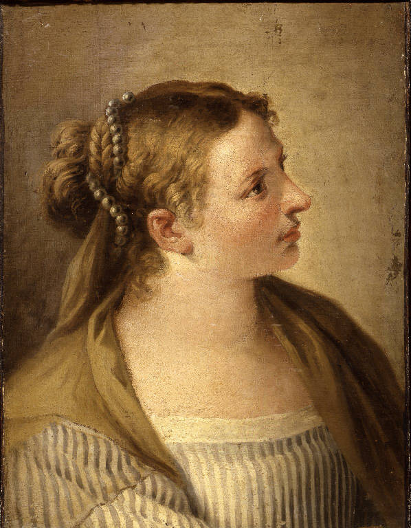 Ritratto di donna (dipinto) - ambito veneto (sec. XVIII)