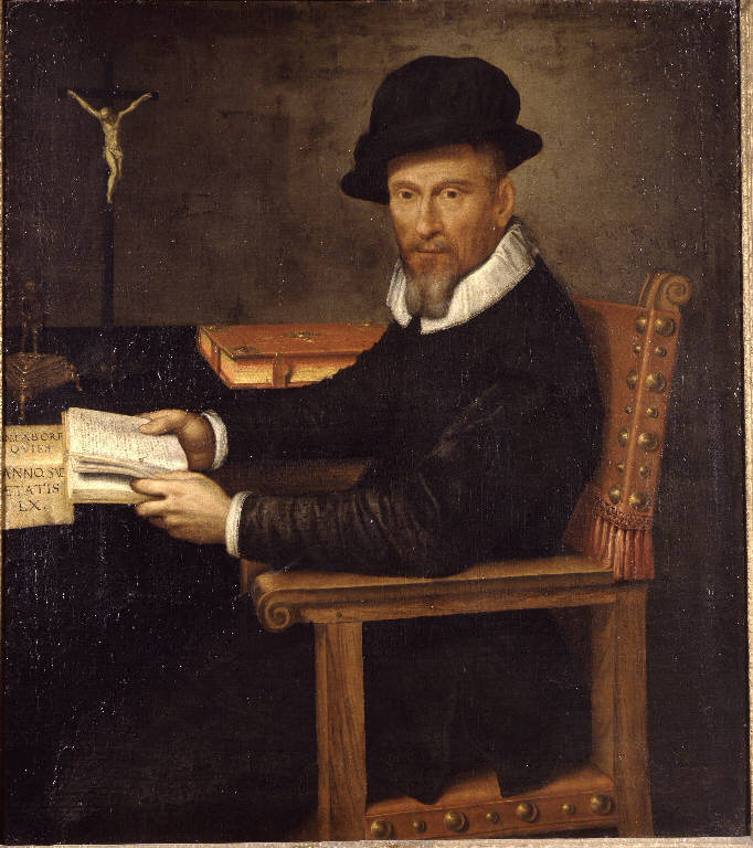 Ritratto d'uomo (dipinto) di Talpino Enea detto Salmeggia (sec. XVII)
