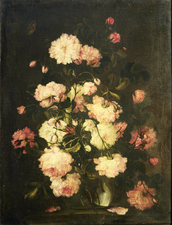 Natura morta con fiori (dipinto) di Mezzadri Antonio (ultimo quarto sec. XVII)