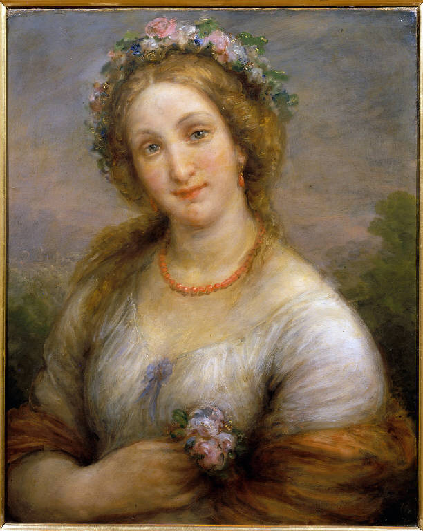 Flora (dipinto) di Carnovali, Giovanni detto Piccio (sec. XIX)
