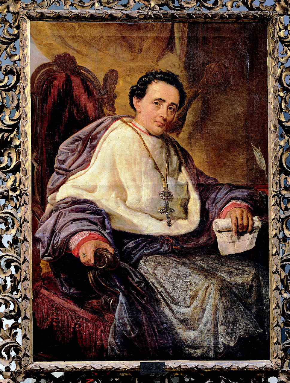 ritratto dell'arcivescovo Bartolomeo Carlo Romilli (dipinto) di Lucchini, Pietro Antonio (sec. XIX)
