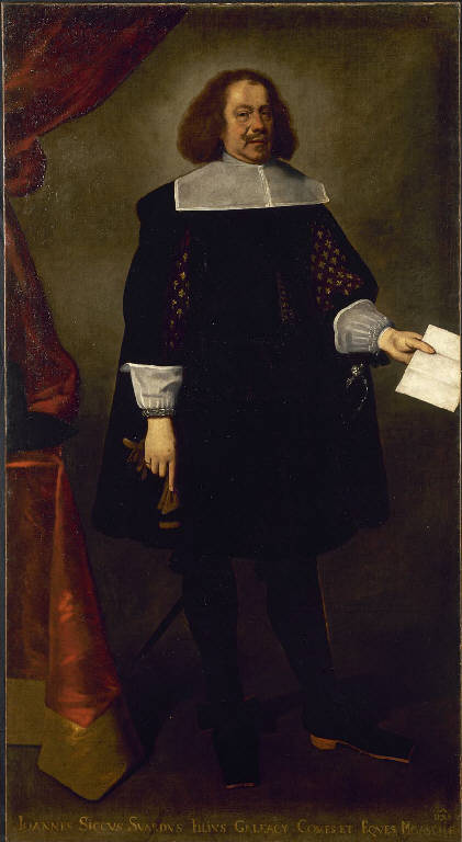 ritratto del conte e cavaliere Giovanni Secco Suardo (dipinto) di Ceresa, Carlo (sec. XVII)