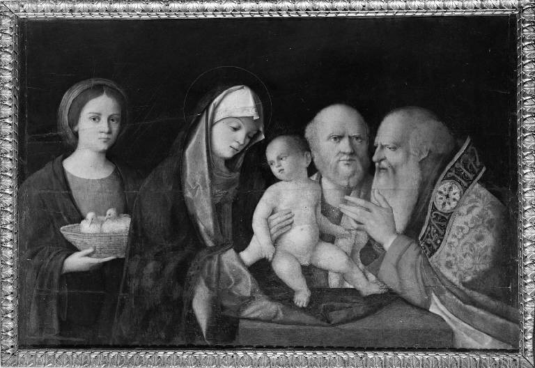 presentazione di Gesù al tempio (dipinto) di Bellini, Giovanni detto Giambellino (scuola) (sec. XVI)
